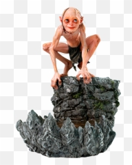 The Gollum Deluxe Art Scale Statue - Gollum Iron Studios Png,Gollum Png