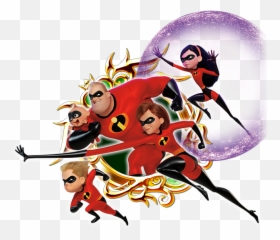 The Incredibles 2 - Kingdom Hearts Union X Medals Png,Incredibles Png