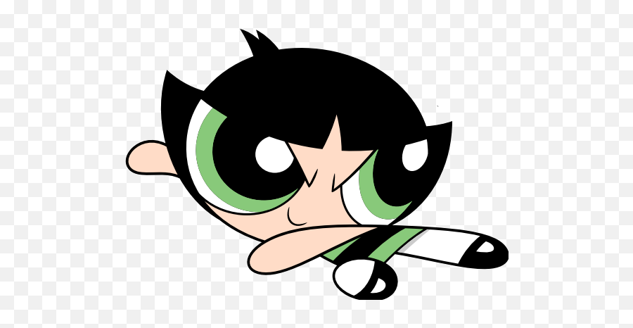 Download Hd Transparent Comic Buttercup - Buttercup Powerpuff Girls Buttercup Png,Powerpuff Girls Transparent