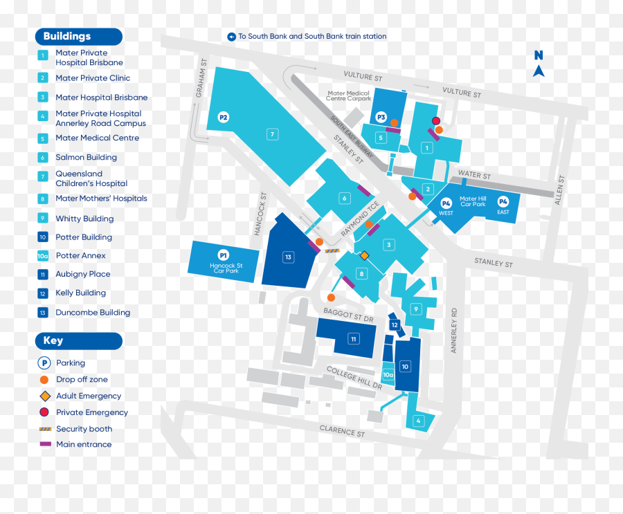 Mater Cancer Care Centre - Locations Mater Hospital Brisbane Map Png,Mater Png