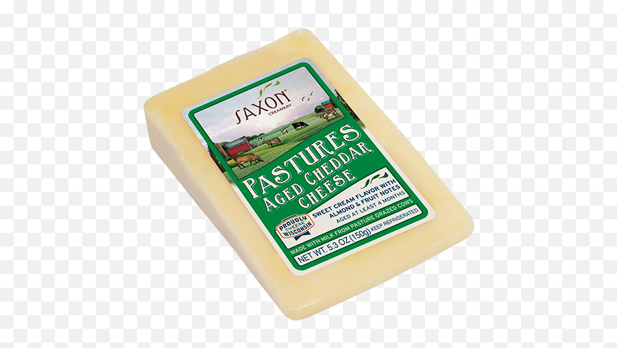 Pastures Aged White Cheddar Cheese From - Processed Cheese Png,Cheddar Png