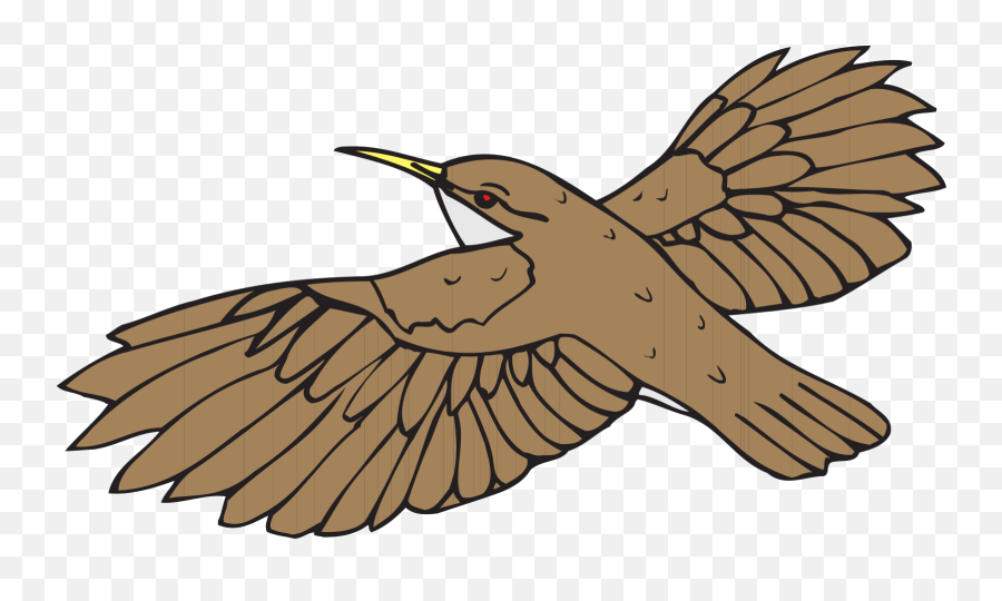 Brown Bird Flying Svg Vector Clip Art - Clip Art Png,Birds Flying Transparent