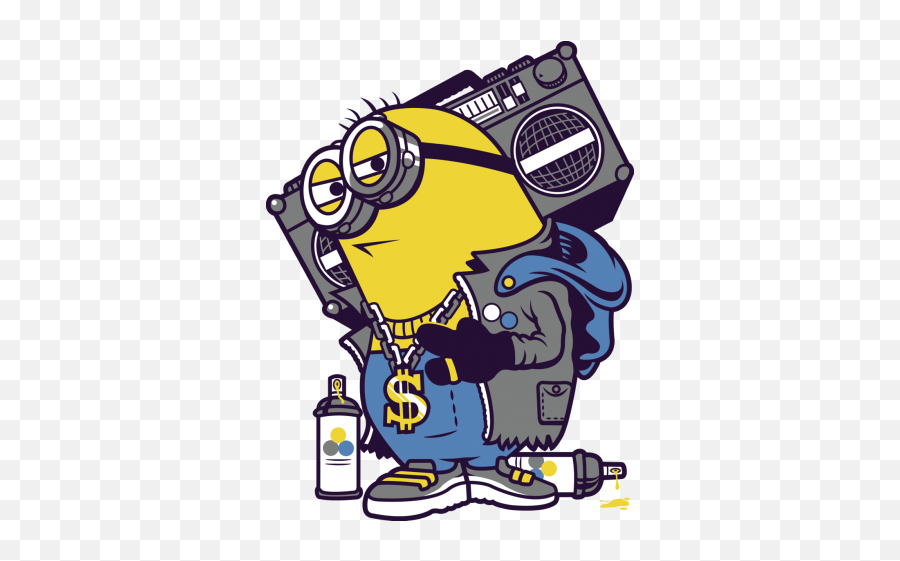 Shitpostbot 5000 - Minion Hiphop Png,Gangsta Png