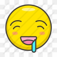 Drool - Free smileys icons Emoji png