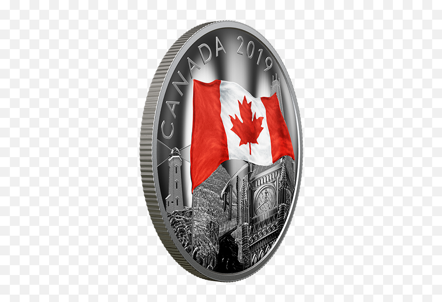 2 Oz Pure Silver Coin - The Fabric Of Canada Mintage 2500 Canada Day Png,Canadian Leaf Png