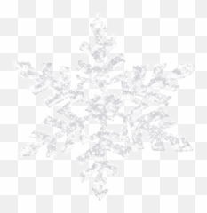 White Snowflakes Png Image Background - Sketch,White Snowflakes Png