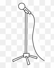 Micro Microphone Speech - Free vector graphic Pixabay Draw A Stand png