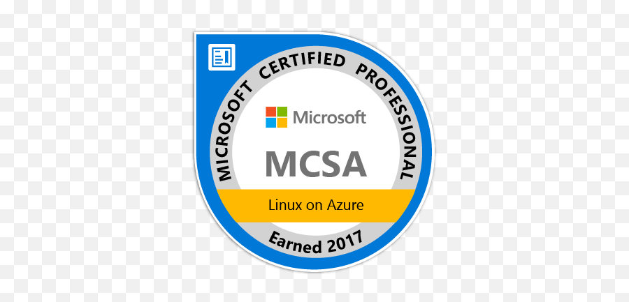 Microsoft Certified Professional U2013 Ceritified Skills Academy - Mcsa 2016 Png,Microsoft Azure Logos