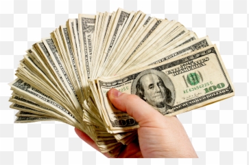Money Png Transparent Images - Dollar In Hand