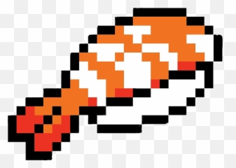 Download Sushi Sashimi Pixel Art - Nightmare Before Christmas Perler Bead Patterns png