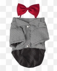 Dog Costume With Bow Tie Transparent Png - StickPNG