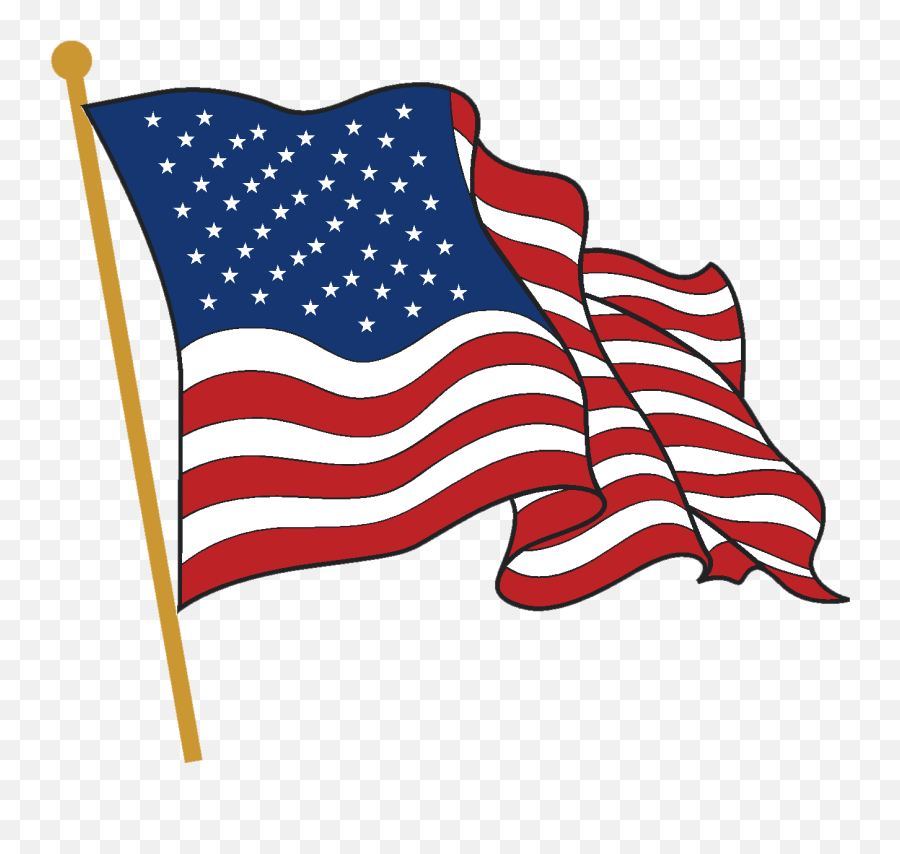 Flag Of The United States Clip Art - Usa Flag Png Download Transparent American Flag Clipart,American Flag Clipart Transparent