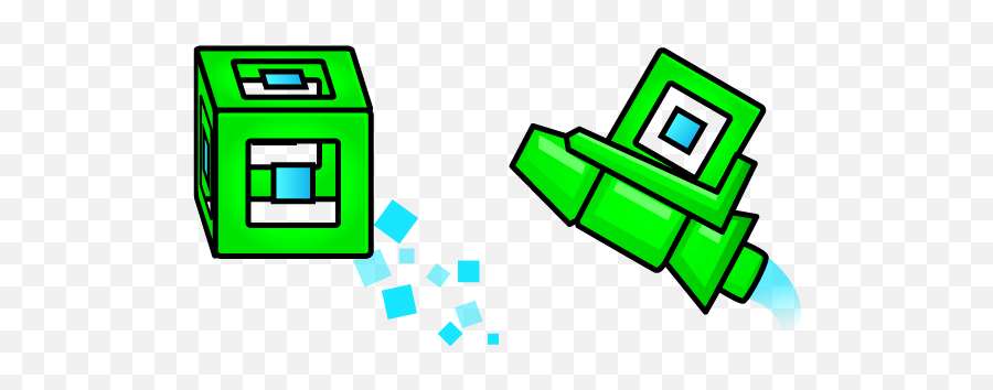 Geometry Dash 3d Player Cube And Ship Geometry Dash 3d Png Geometry Dash Icon Kit Free Transparent Png Images Pngaaa Com