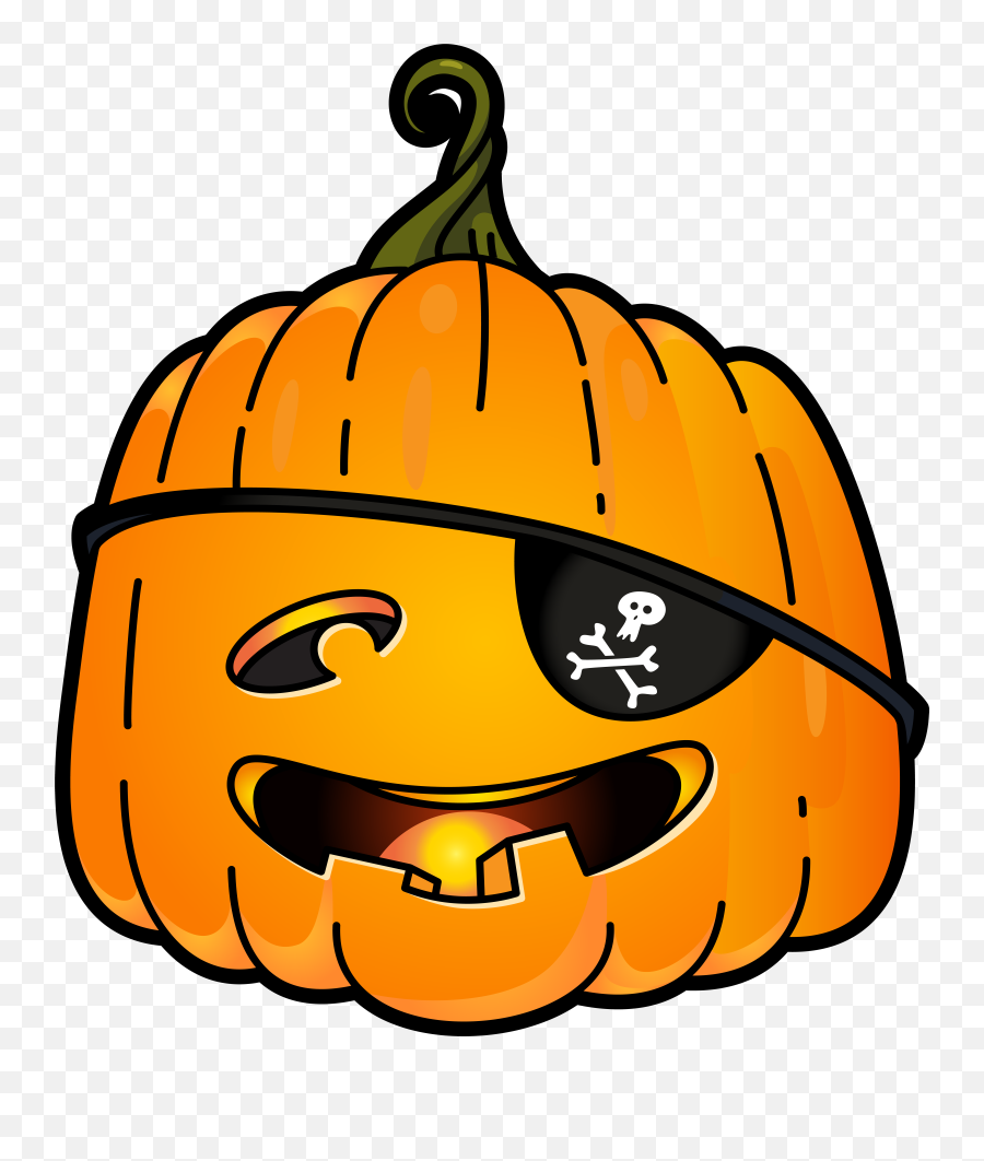 Pumpkin Png Halloween 41 - Pirate Pumpkin Png,Pumpkin Clipart Png