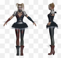 Pc Computer - Batman Arkham Knight Harley Quinn The Harley Quinn Video Game Costume Png,Arkham Knight Png