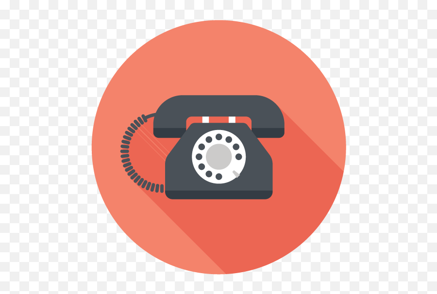 Download Telephone - Icon Optimized Telephone Illustration Icon Png Contact Flat,Telephone Icon Transparent