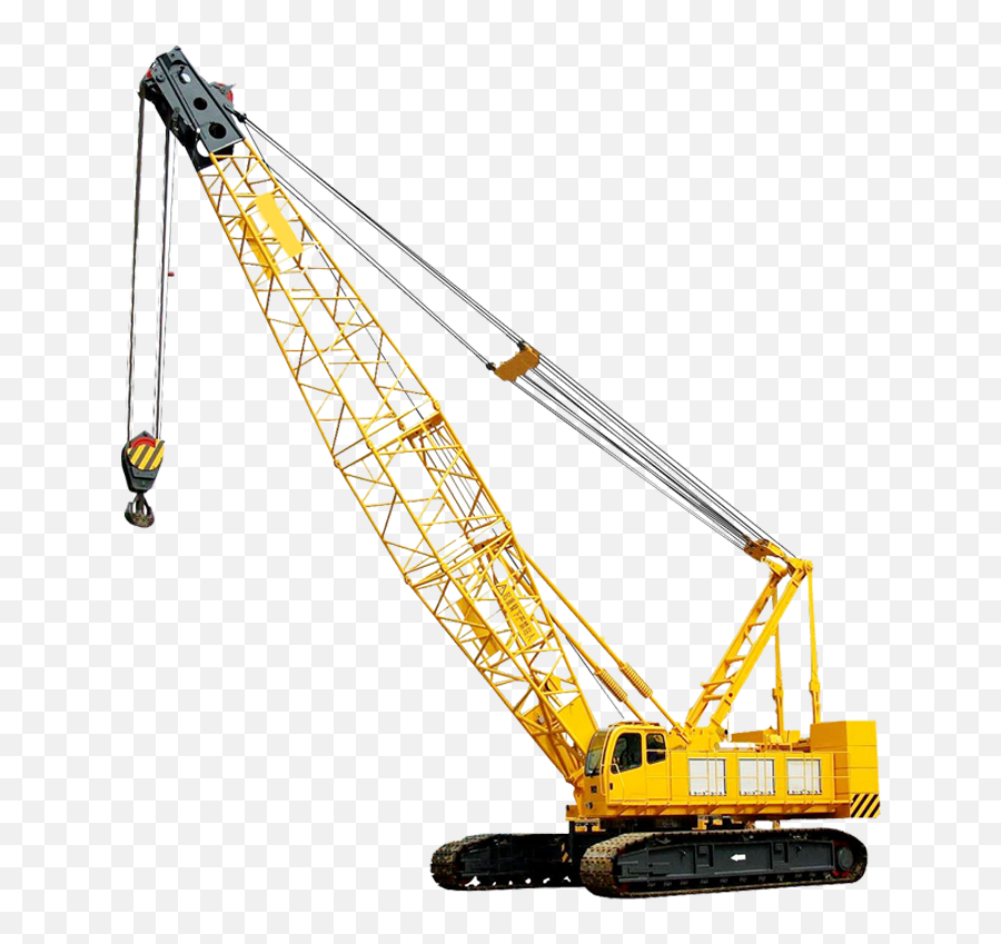 Download Hd Crawler Crane Transparent Png Image - Nicepngcom 100 Ton Crawler Crane,Crane Png