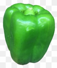 Green Bell Pepper Png Image