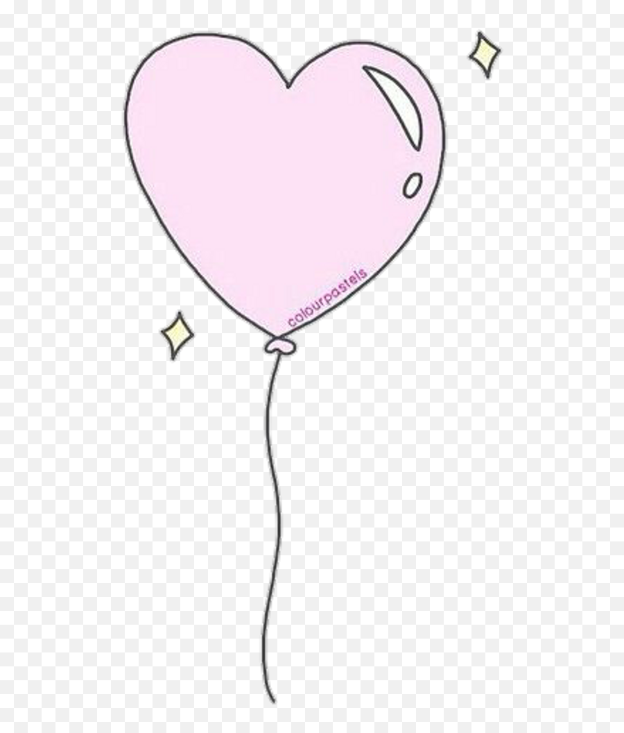 Hot Air Balloon Drawing Clip Art - Tumblr Png Download Heart,Tumblr Transparent Png