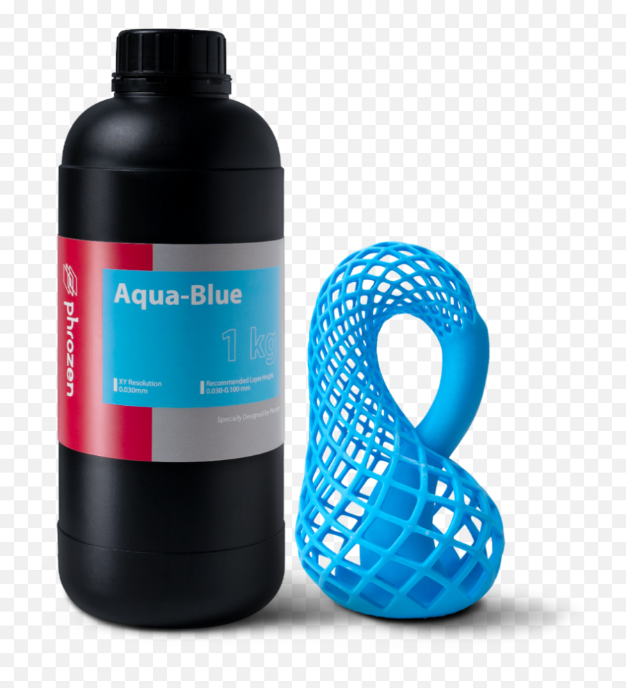 Aqua Resin Phrozen U2013 Technology - Phrozen Aqua Gray 4k Resin Png,Icon Variant Etched Blue