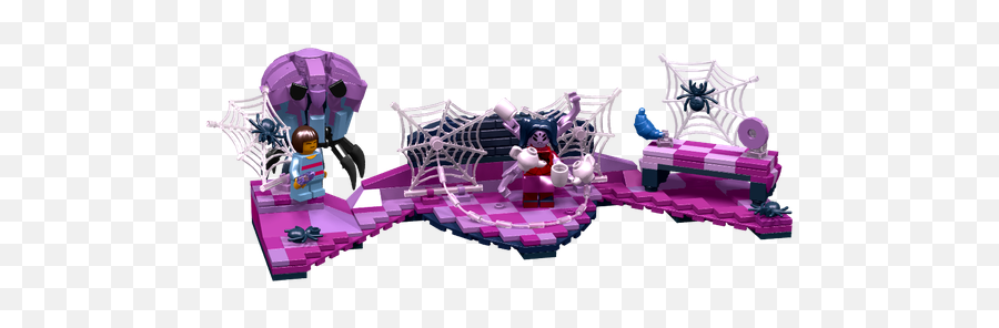 Lego Ideas - Lego Undertale Muffet Battle Undertale Muffet Pixel Art Png,Undertale Soul Png