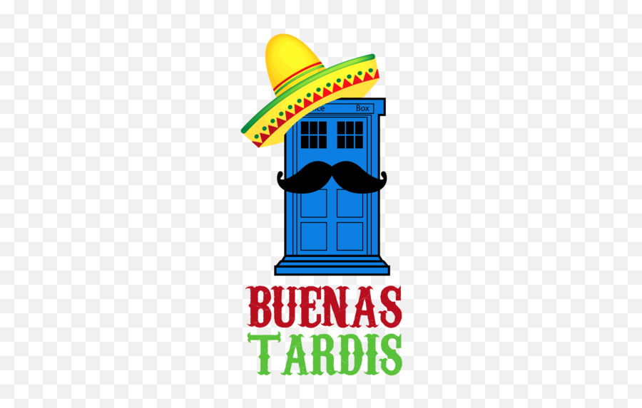 Buenas Tardis T - Shirt Costume Hat Png,Tardis Icon Png