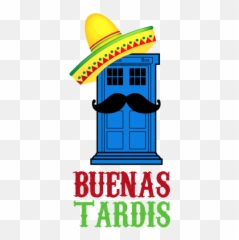 Buenas Tardis - Shirt Costume Hat png