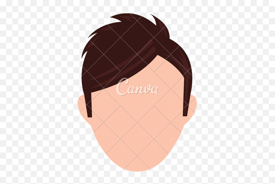 Human Head Icon Man Design - Canva Png,Person Head Icon