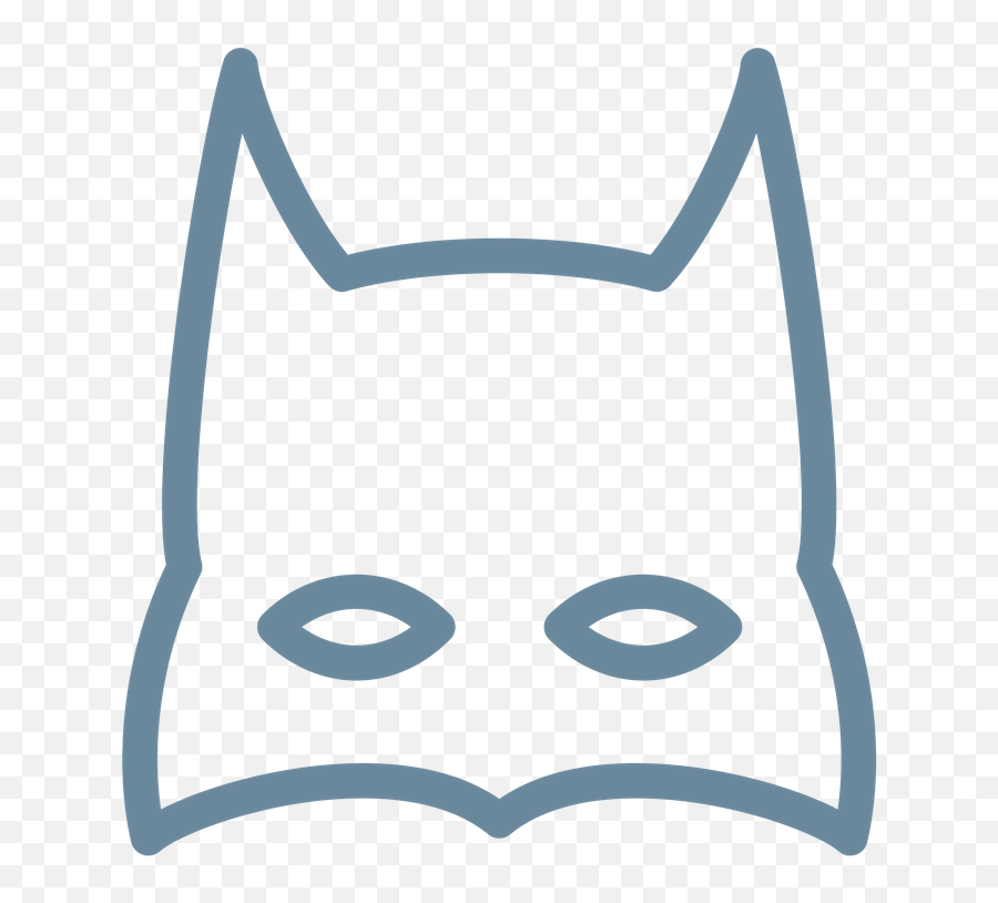 Jennie Blu - Batman Mask White Png,Batman Beyond Icon
