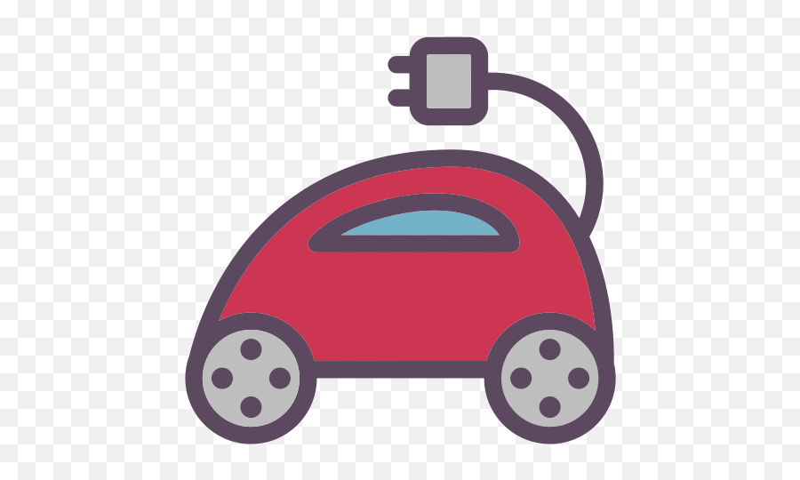 Electric Car Eco Free Icon - Iconiconscom Girly Png,Electric Vehicle Icon