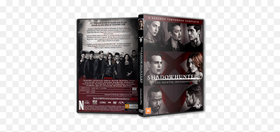 Shadowhunters - 2ª Temporada Dvd Capa Angel Movies U0026 Games Shadowhunters Tv Fanart Png,Alberto Rosende Icon