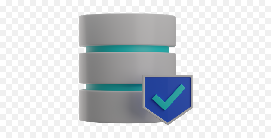 Server Security Icon - Download In Isometric Style Solid Png,Database File Icon