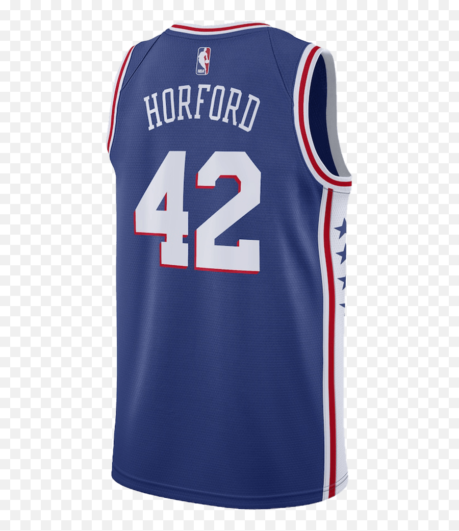 Philadelphia 76ers Horford 42 Nike Royal 201920 Swingman Nba Jersey - Icon Edition Philadelphia 76ers Embiid 76ers Jersey Png,Boys Icon