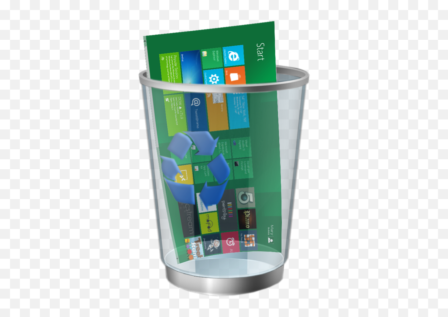 How To Recover Deleted Files From Recycle Bin - Filesrecovery Png,Trash Bin Icon Windows