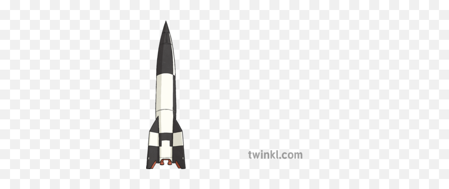 V 2 Rocket Illustration - Twinkl V 2 Rocket Illustration Png,Missle Png