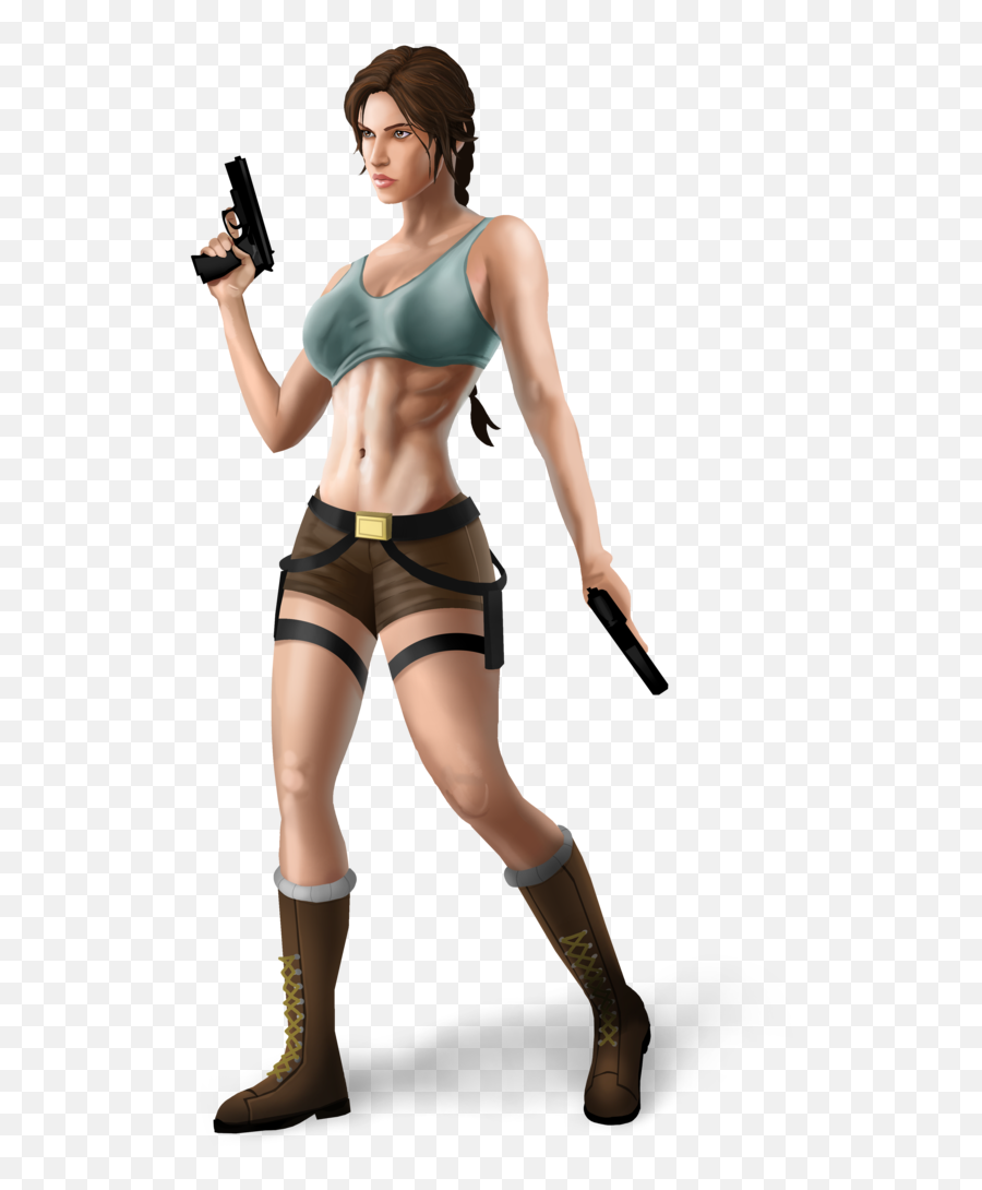 Download Lara Croft - Lara Croft Figure Png,Lara Croft Transparent