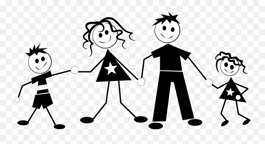 Stick Family Clipart Png - Family Stick Figure Png,Stick Figures Png