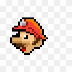 Mario Clipart Head - Plants Vs Zombies Pixel Art Png Google Sheets