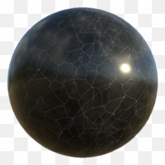 Black Marble - Sphere Png,Marble Png