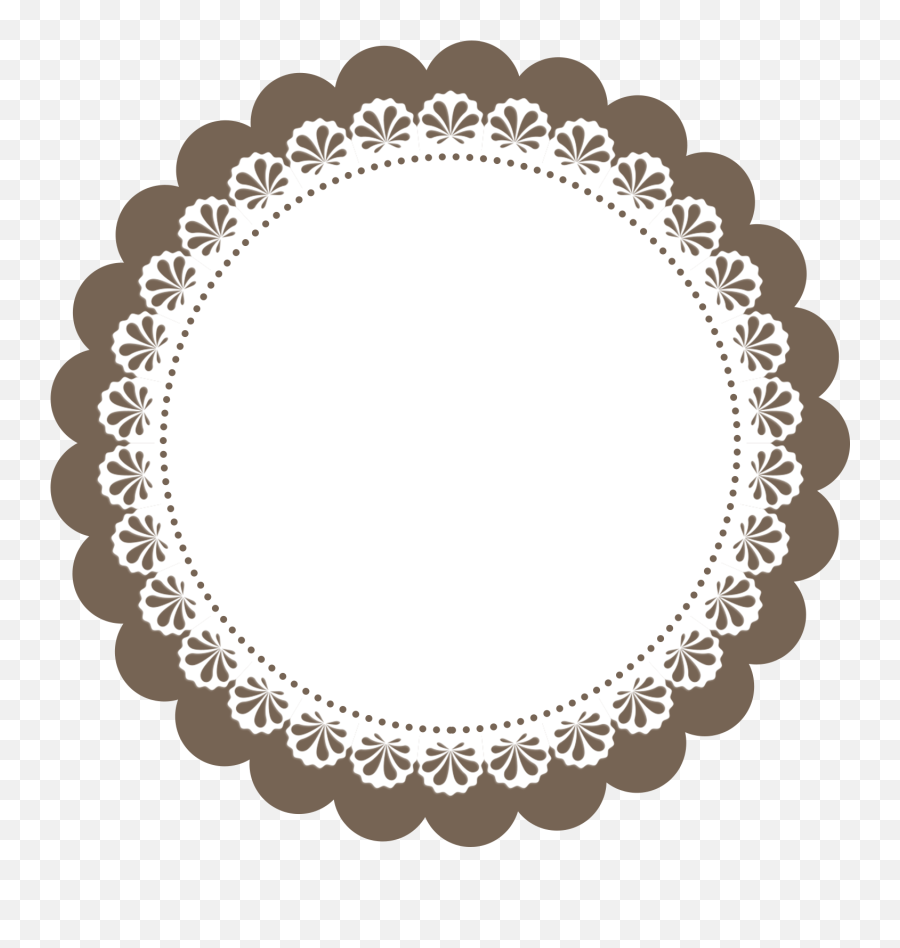 White Clipart Doily Transparent Free For - Template Tag Png,Doily Png