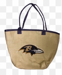 Baltimore Ravens Large Beach Tote - png