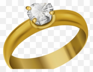 Download Bride Clipart Transparent Background - Ring Png