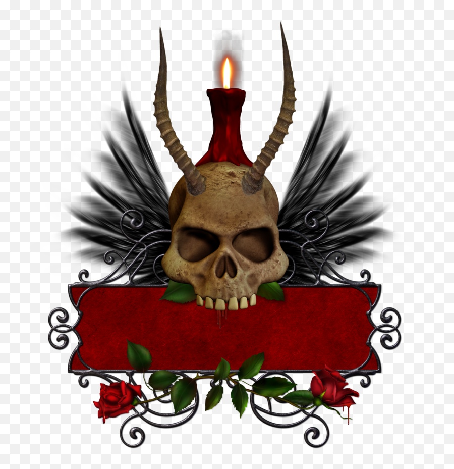 Clipart Skull Christmas - Transparent Photoshop Brushes Png,Pile Of Skulls Png