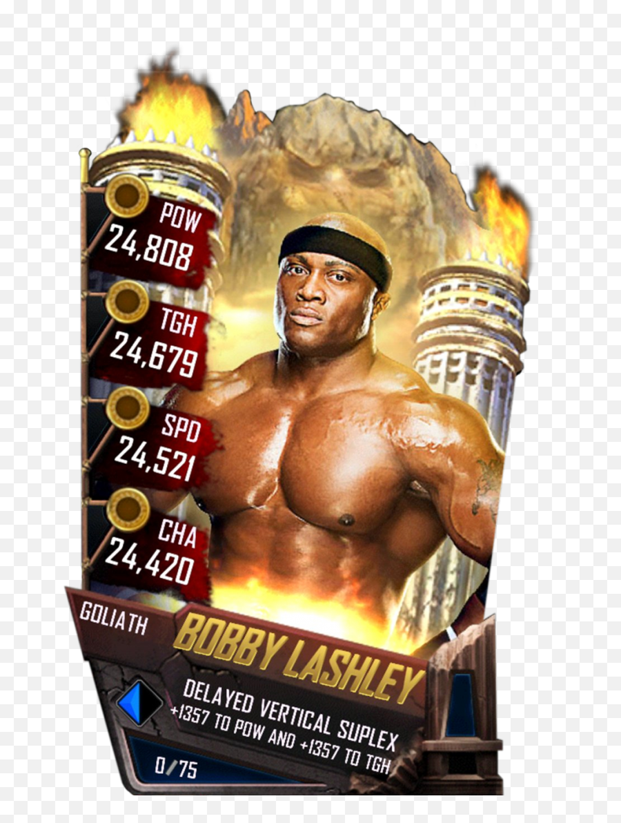 The Smackdown Hotel - Wwe Supercard Goliath Card Png,Bobby Lashley Png