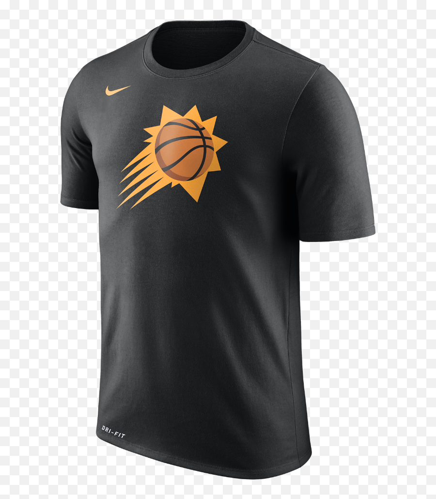 Phoenix Suns Nike Dry Logo Mens Nba T - Brooklyn Nets Shirt Nike Png,Small Nike Logo