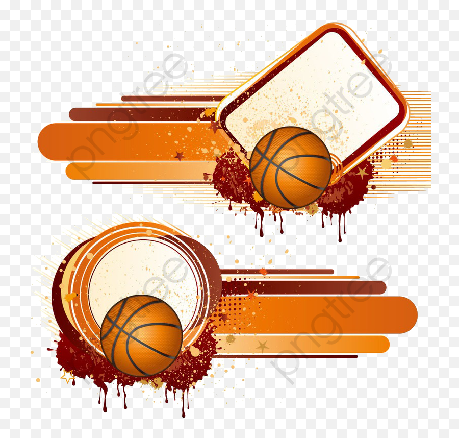 Basketball Png Clipart - Vector Basketball Background,Basketball Vector Png