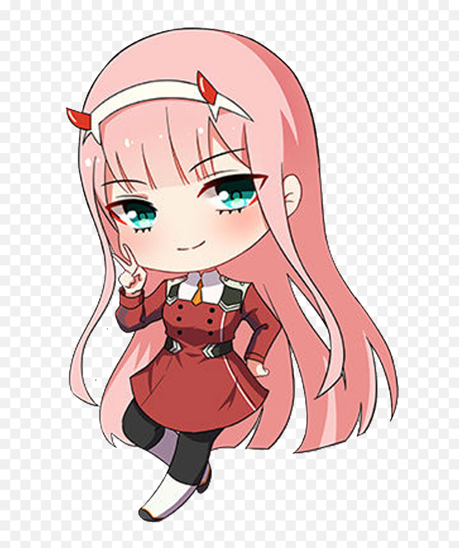 Acrylic Zero Two Chibi U2013 Tokyo Trending - Darling In The Franxx 02 Chibi Png,Zero Two Png