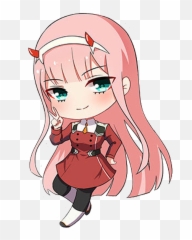 Acrylic Zero Two Chibi U2013 Tokyo Trending - Darling In The Franxx 02 Chibi Png,Zero Two Png