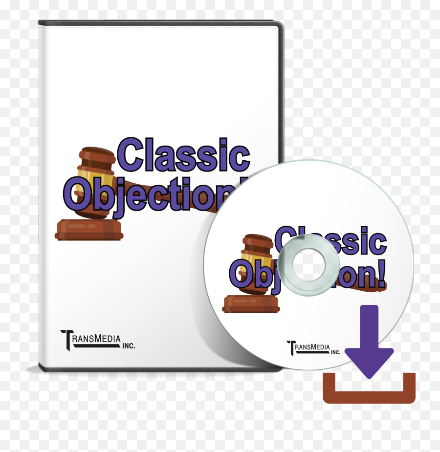 Classic Objection - Cd Png,Objection Png