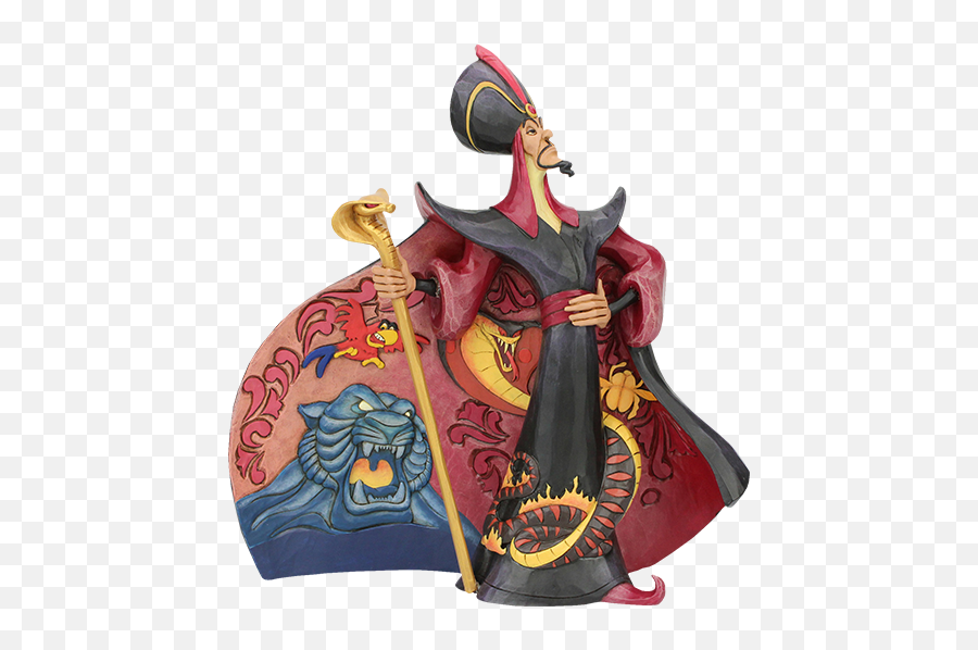 Jafar From Aladdin Figurine - Jim Shore Disney Png,Jafar Png